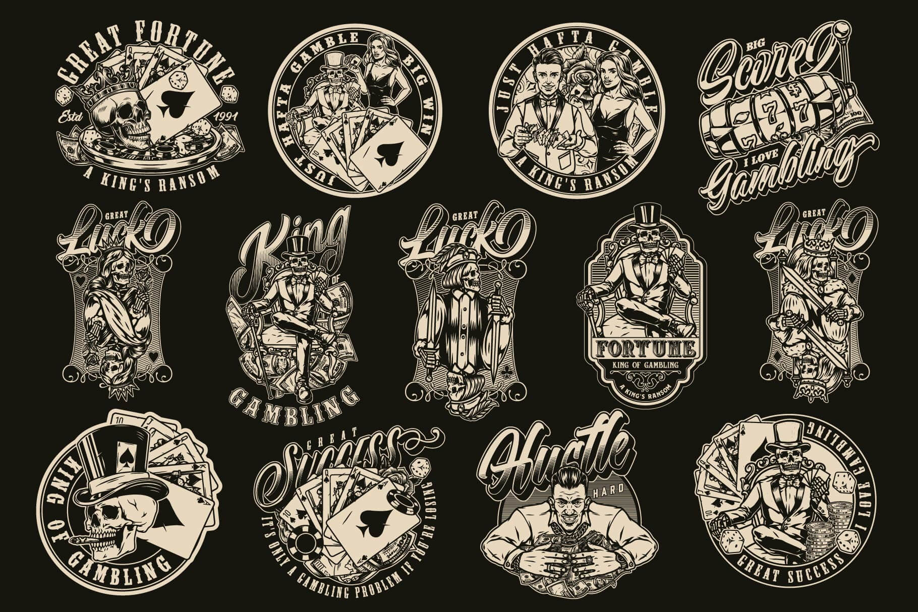 Gambling Design Templates (25)