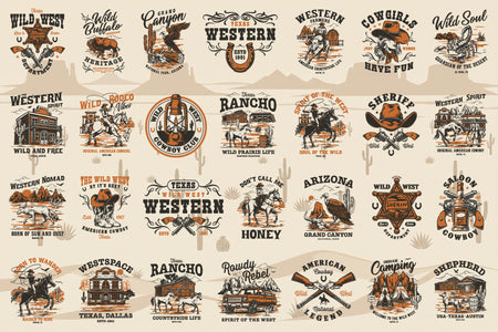 Western badge preview 1