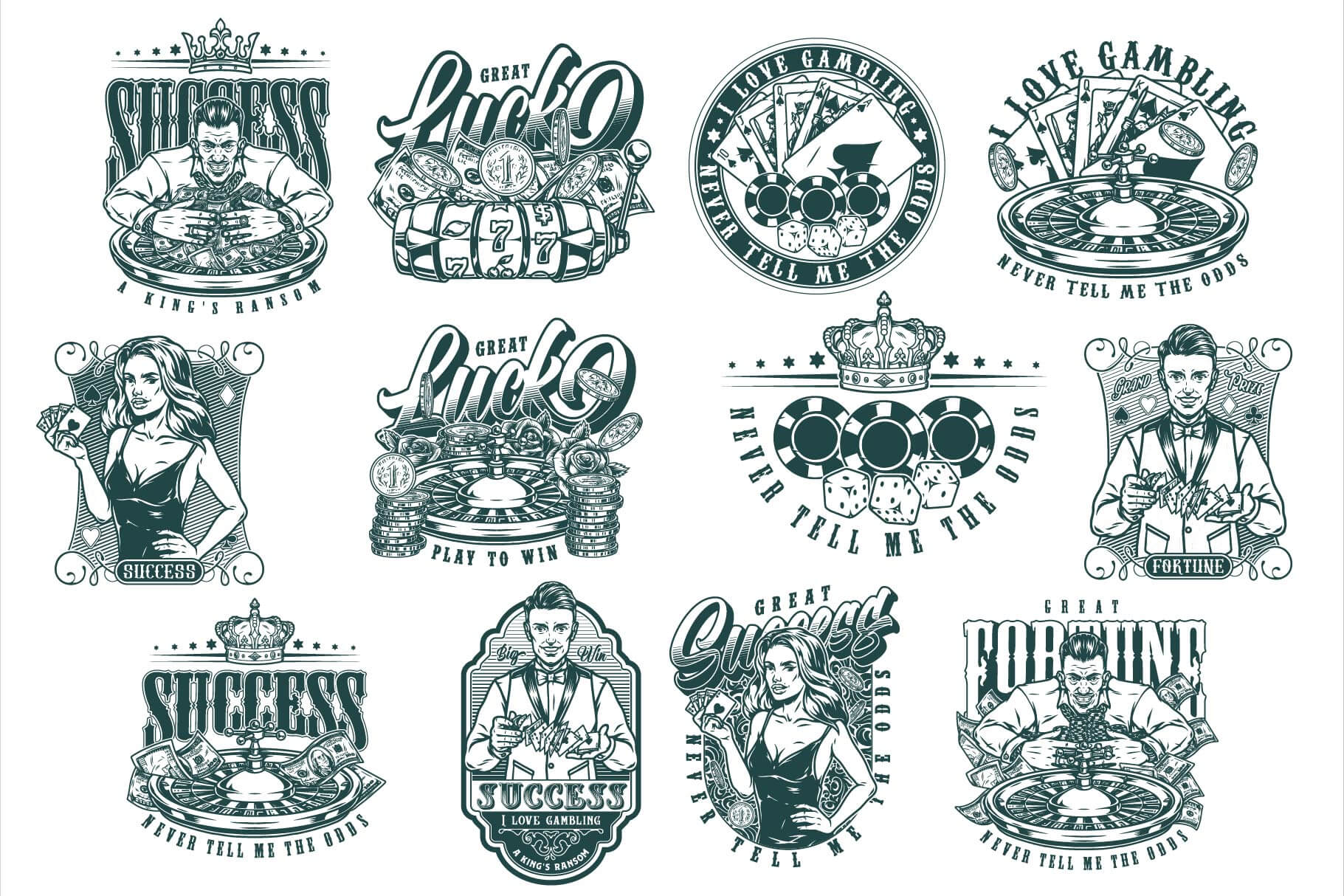 Gambling Design Templates (25)