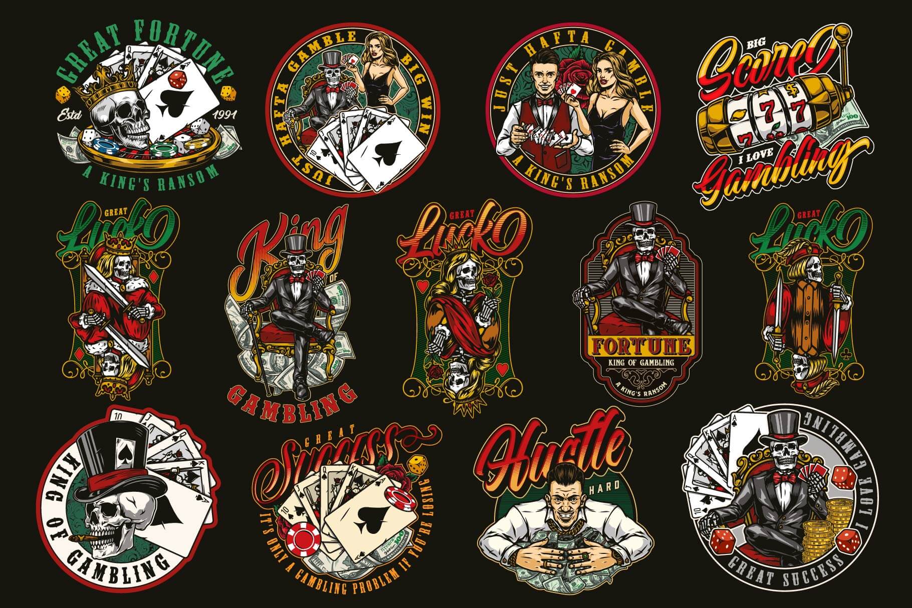 Gambling Design Templates (25)