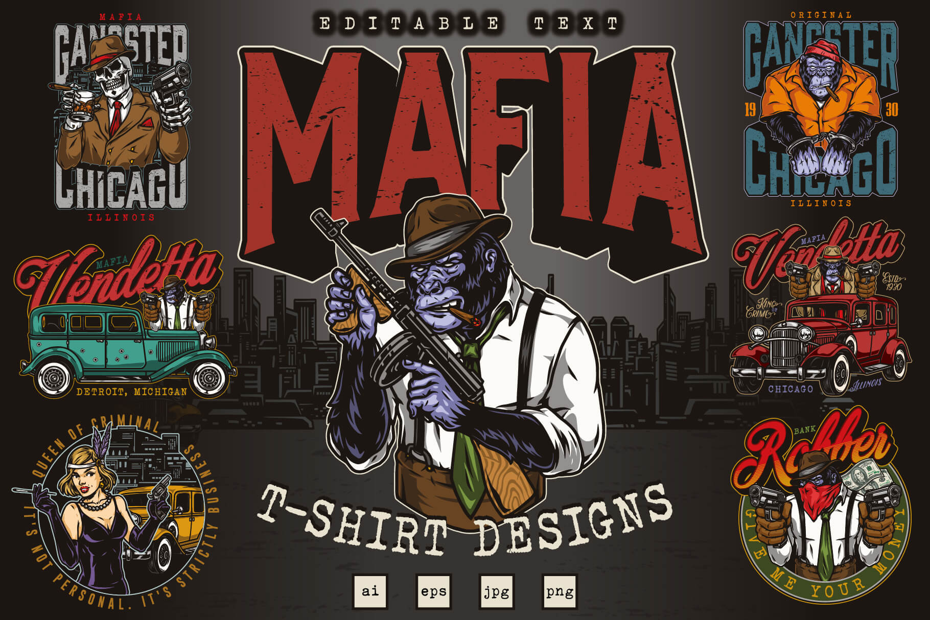 Mafia Design Templates (36)
