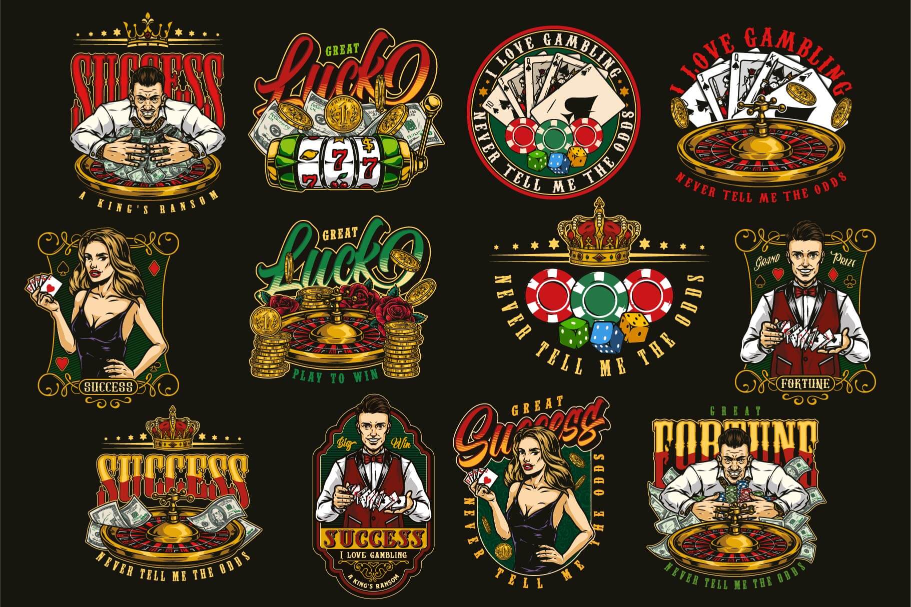 Gambling Design Templates (25)