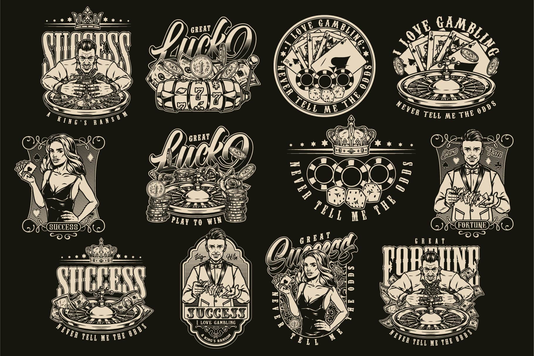 Gambling Design Templates (25)