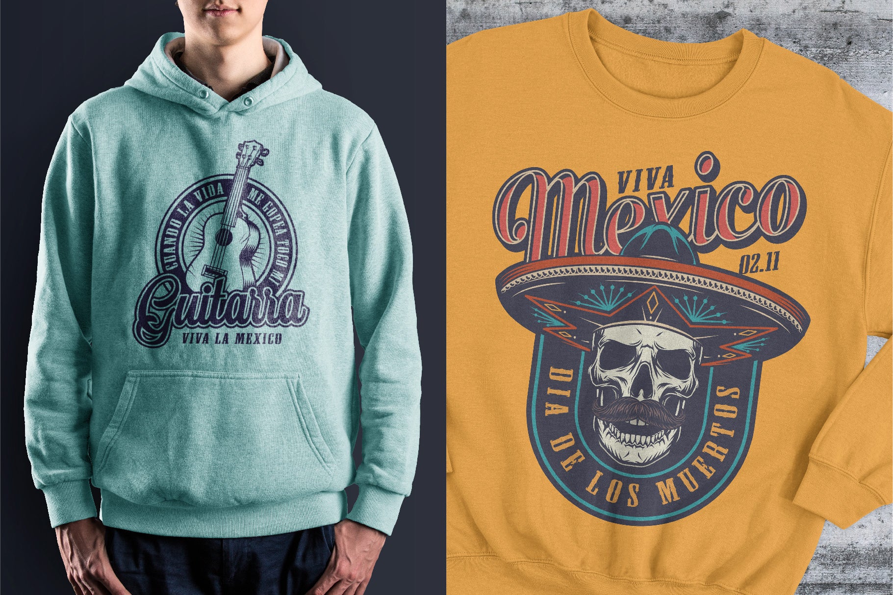 Day Of The Dead Apparel Designs (20)