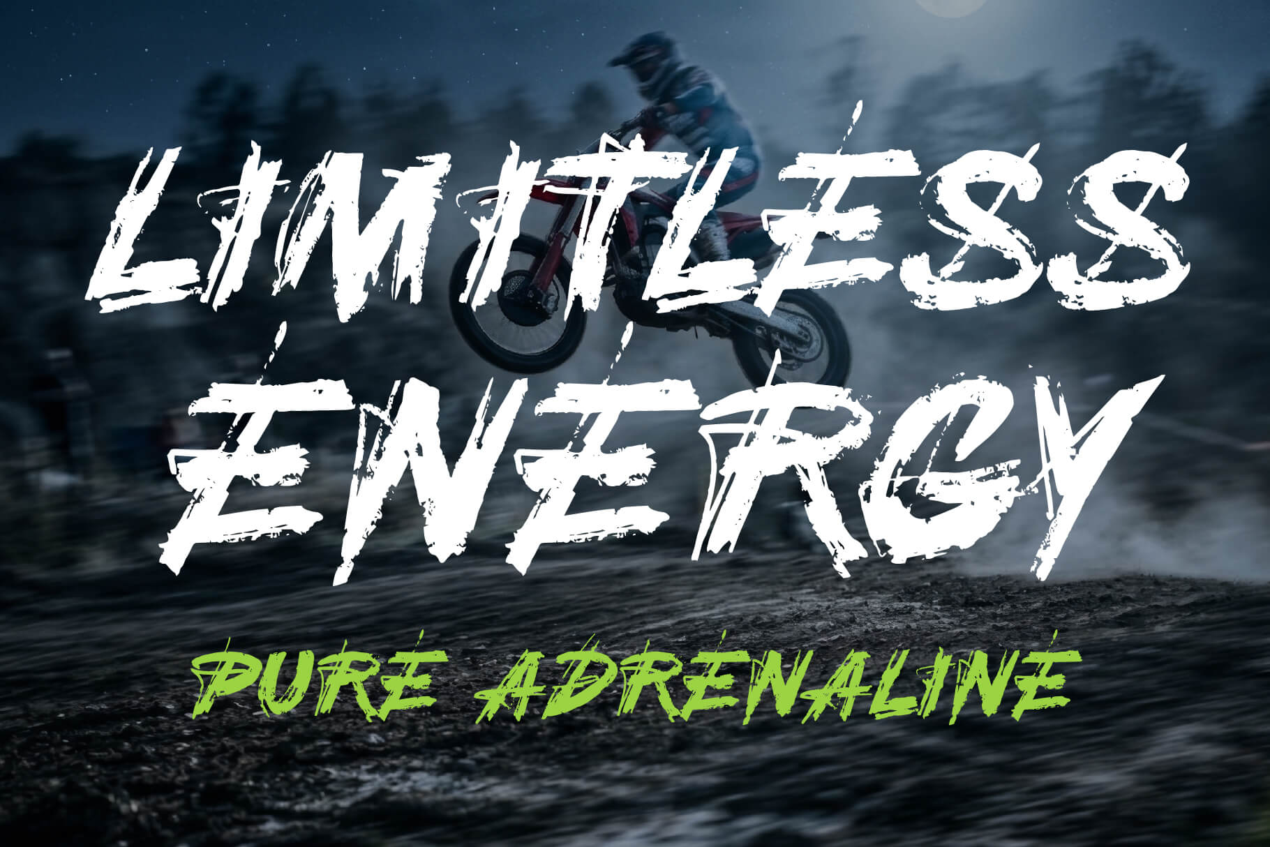 ADRENALIZE display font – preview 6