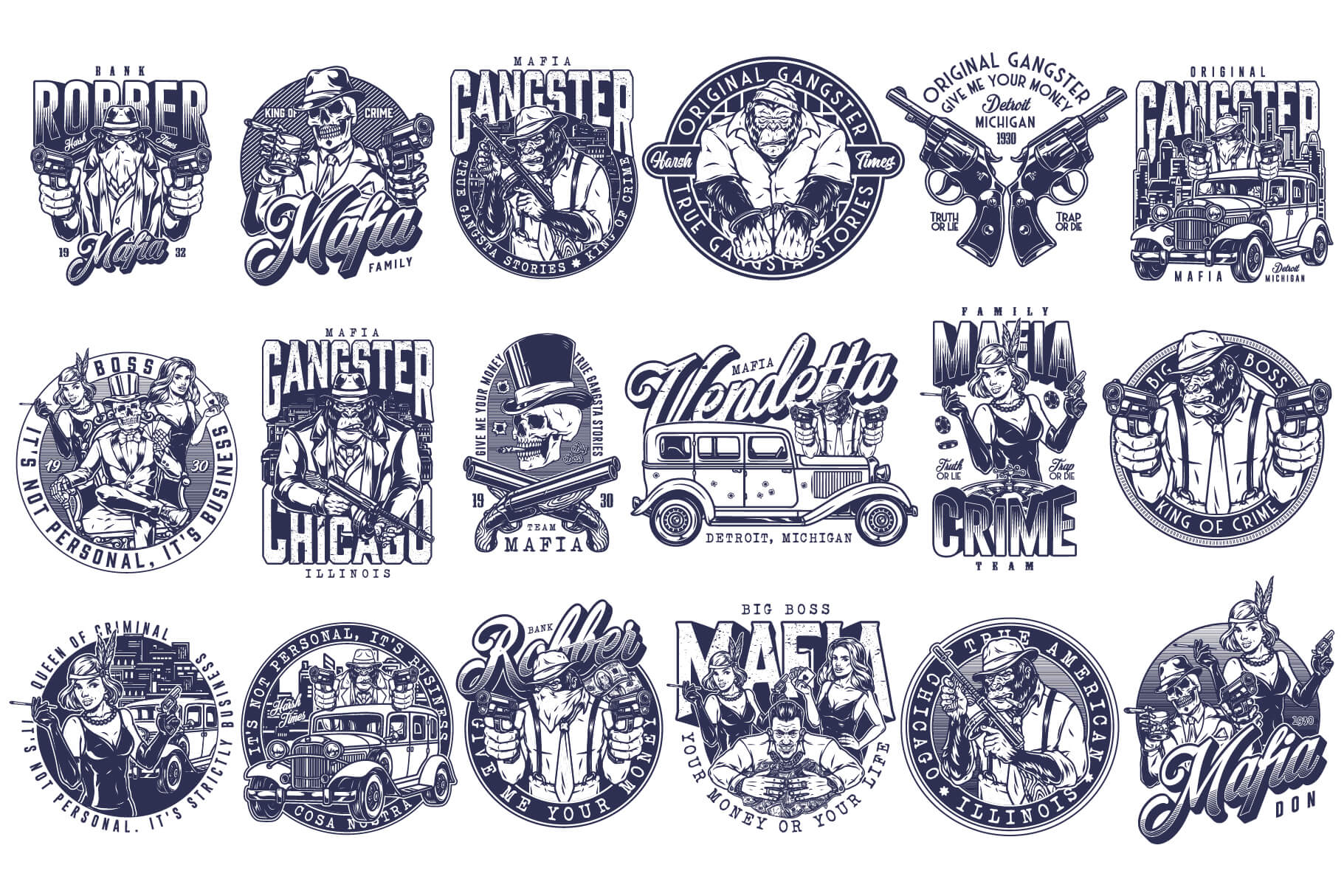 Mafia Design Templates (36)