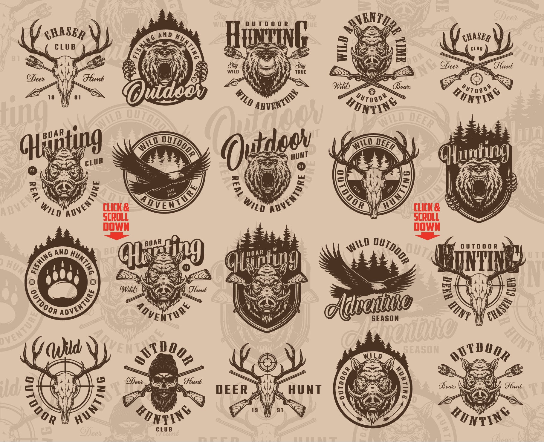 Hunting Emblems (20)