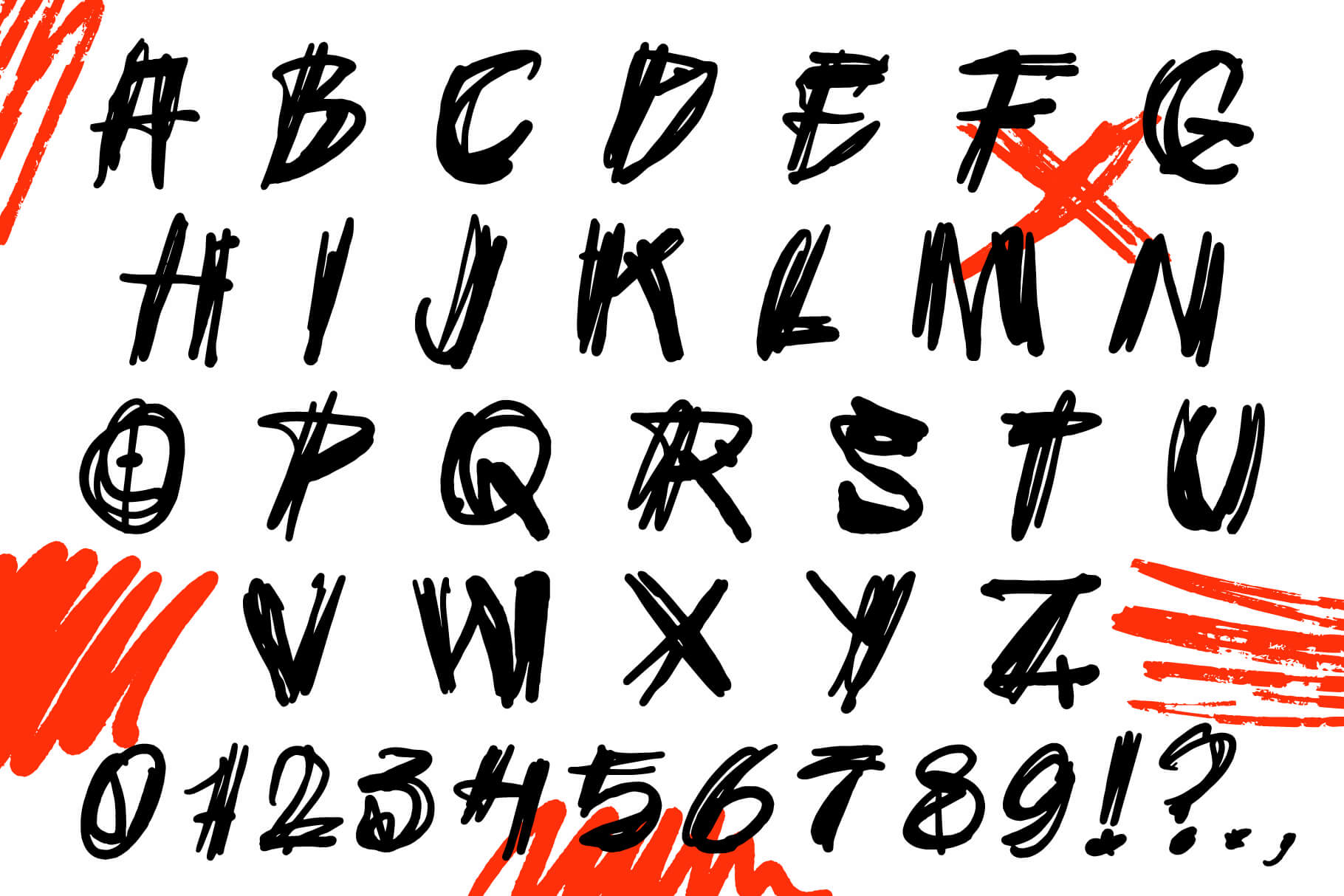 FORNADOS display font – preview 1