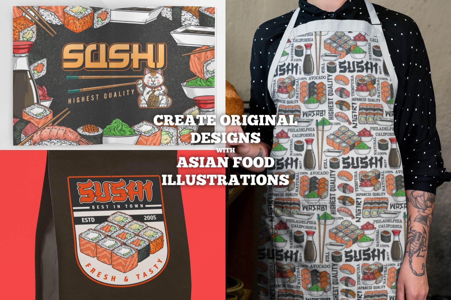 Asian Food Illustrations (53)