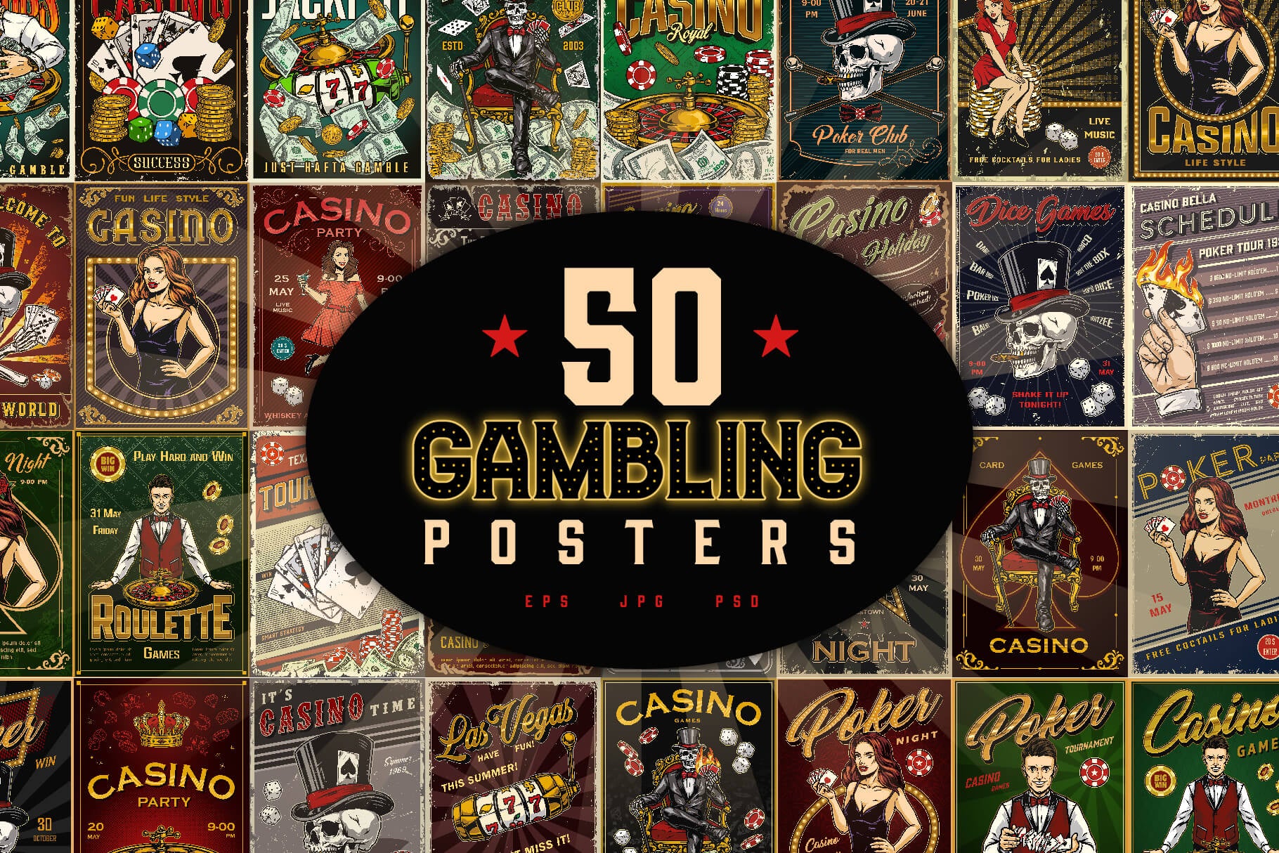 Gambling Posters (50)
