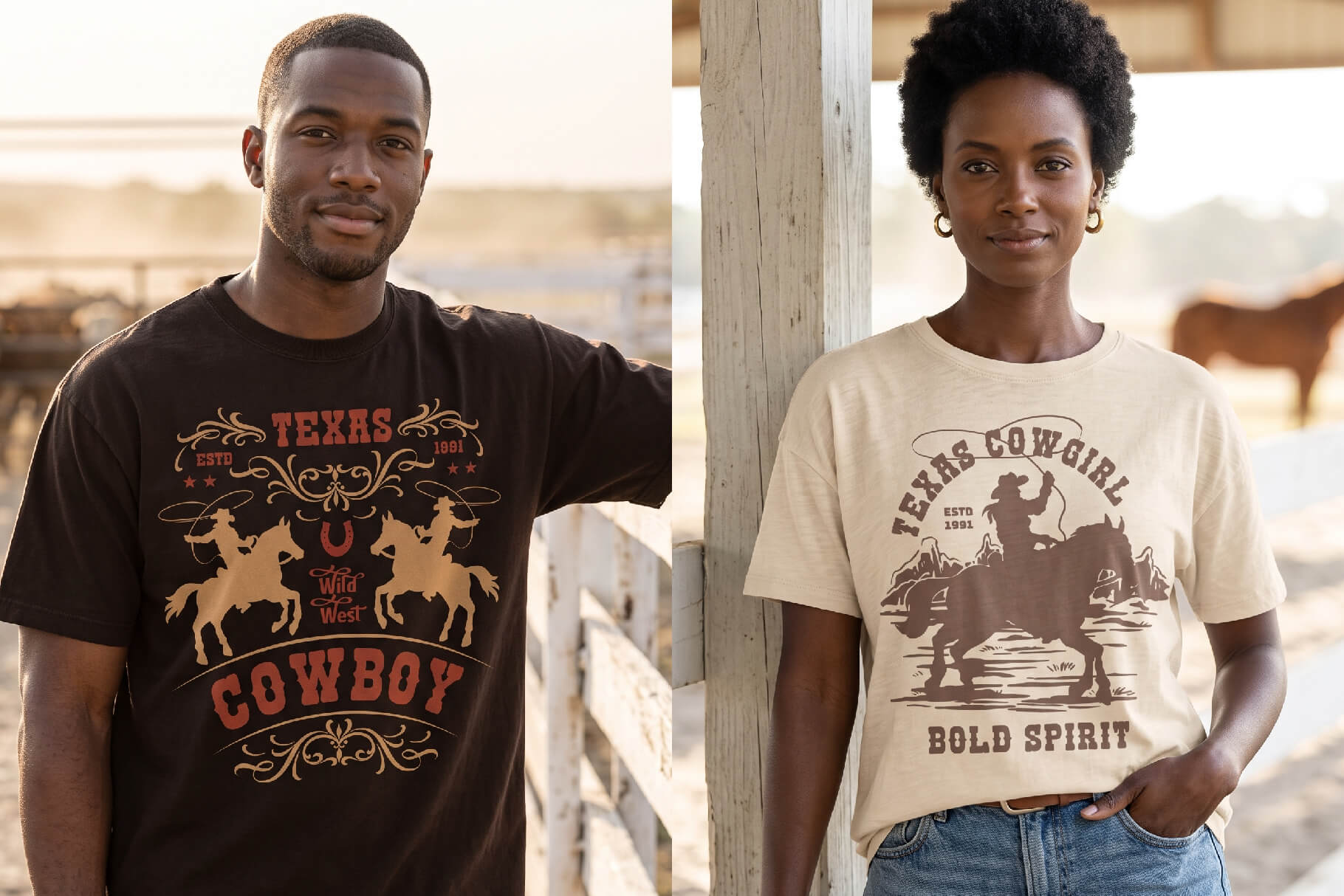Western Label Design Templates preview 4