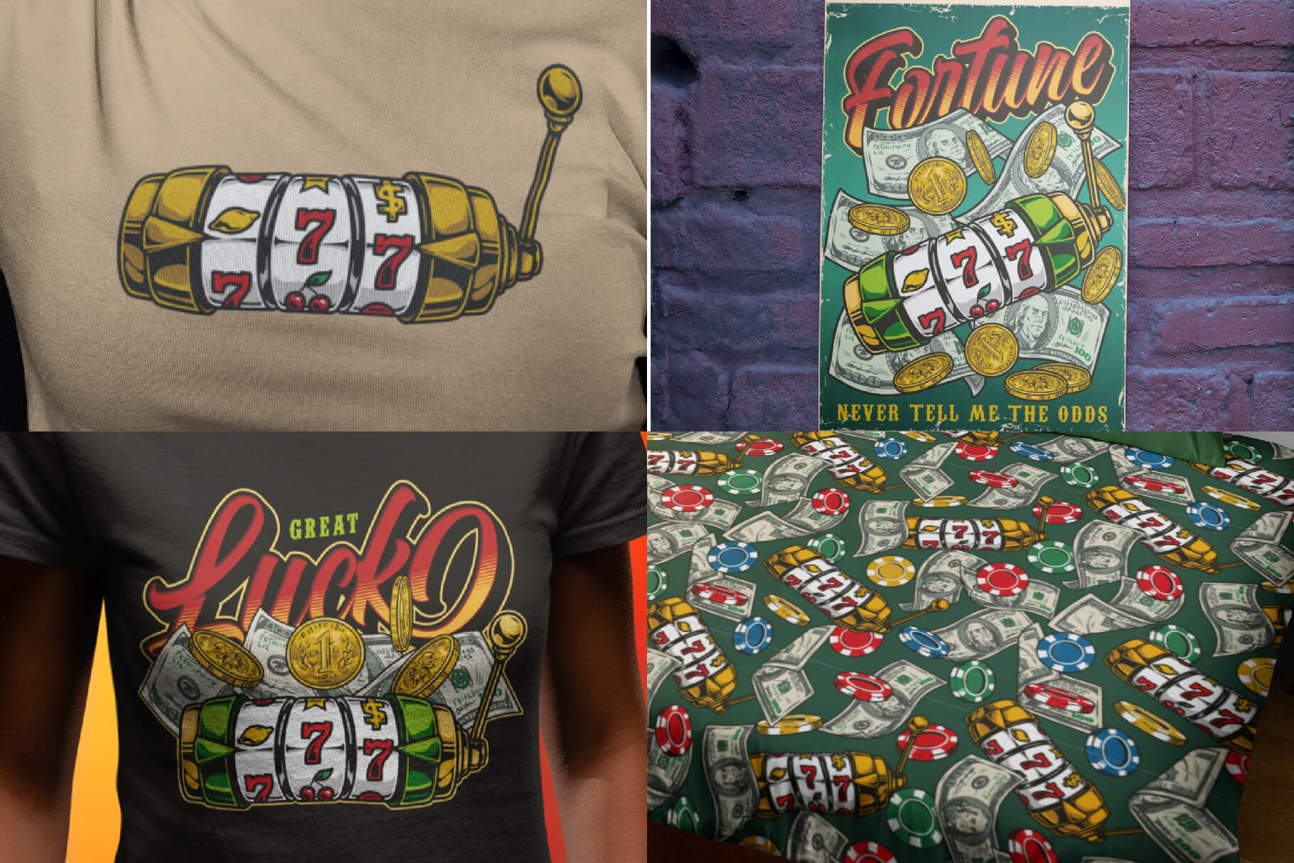 Gambling Illustrations (40)