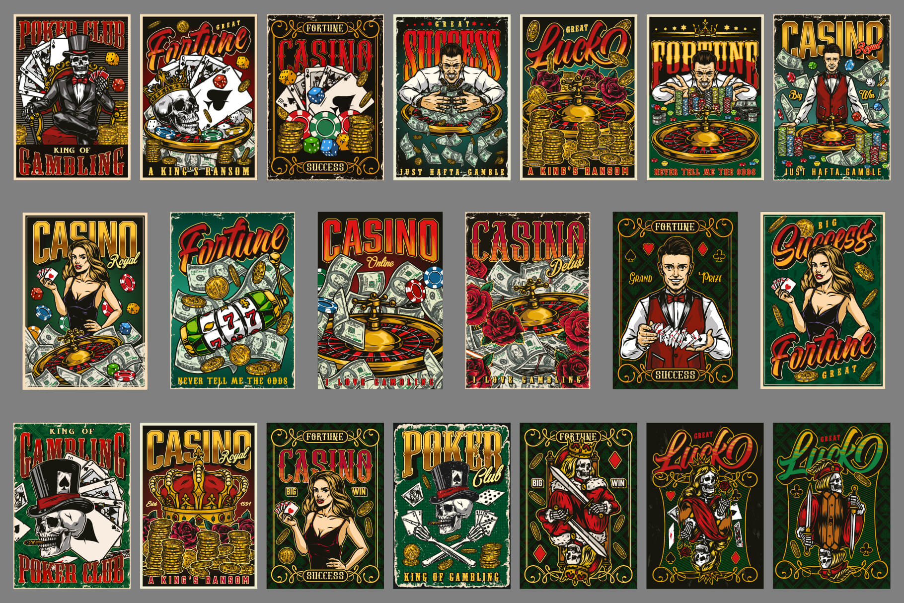 Gambling Posters (50)