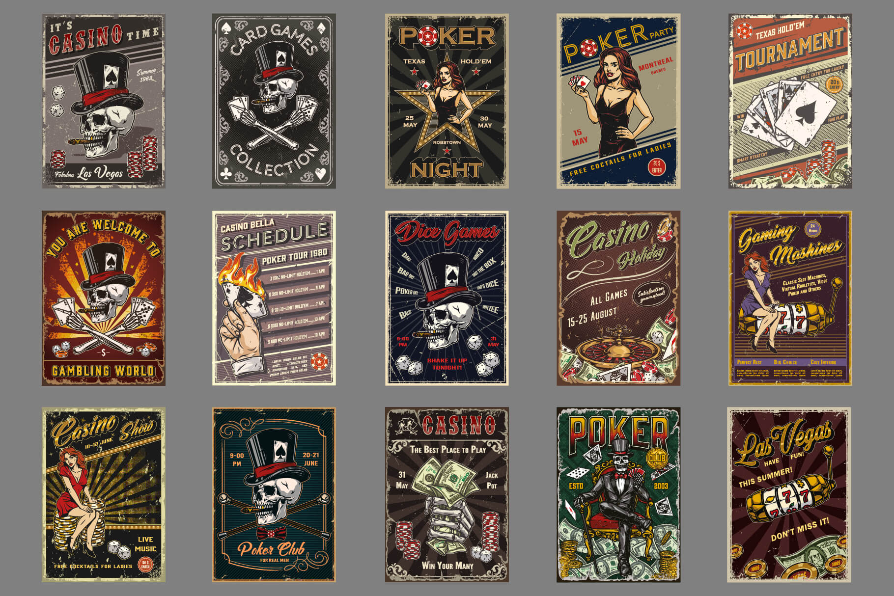 Gambling Posters (50)