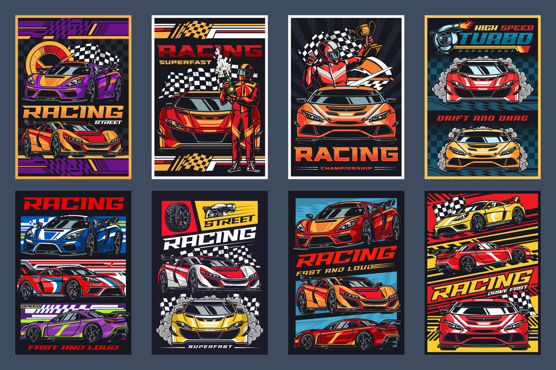 Racing Poster Designs (24)