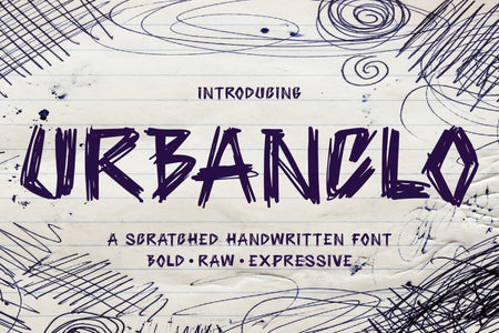 URBANCLO display font – cover