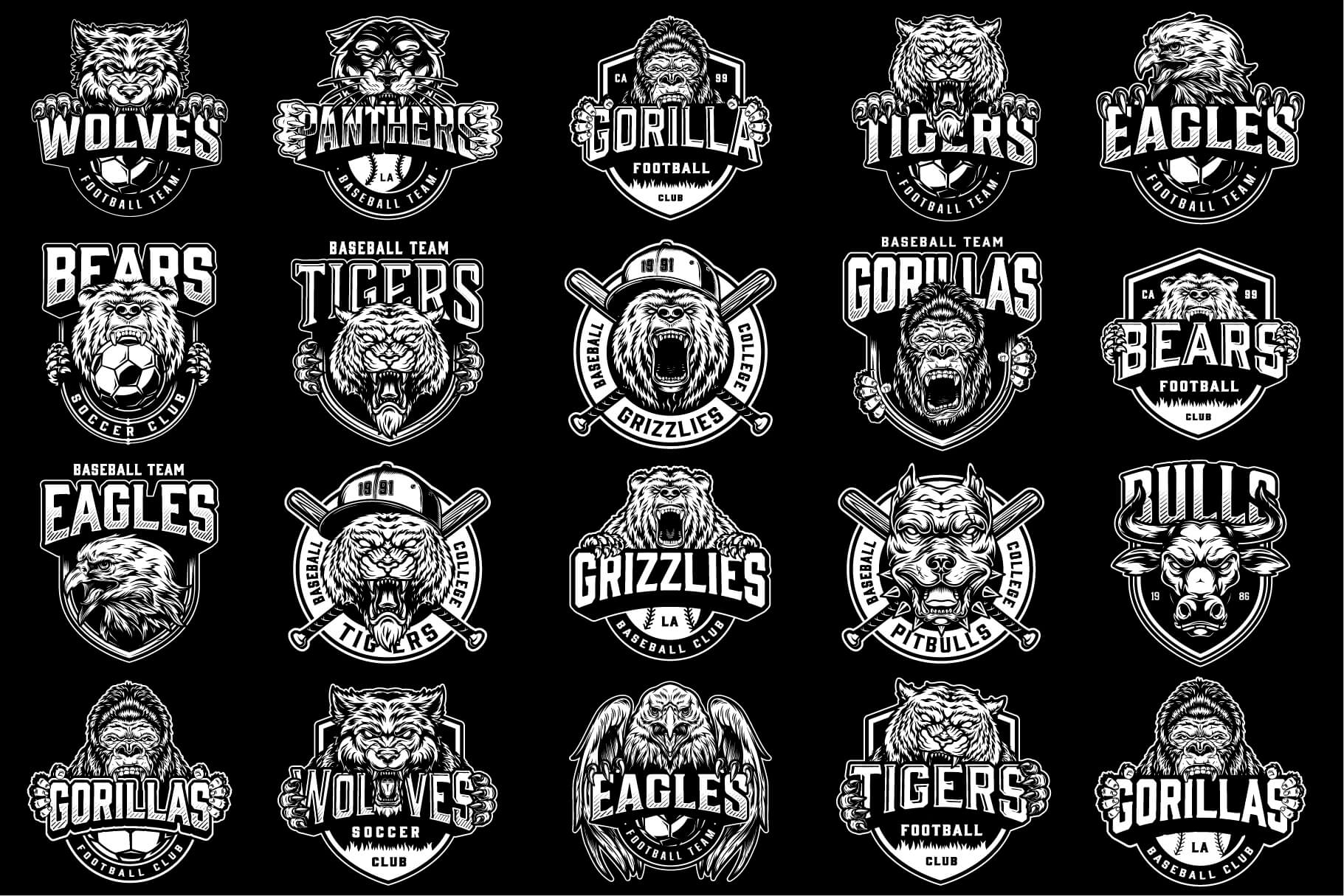 Sport Logo Templates (20)