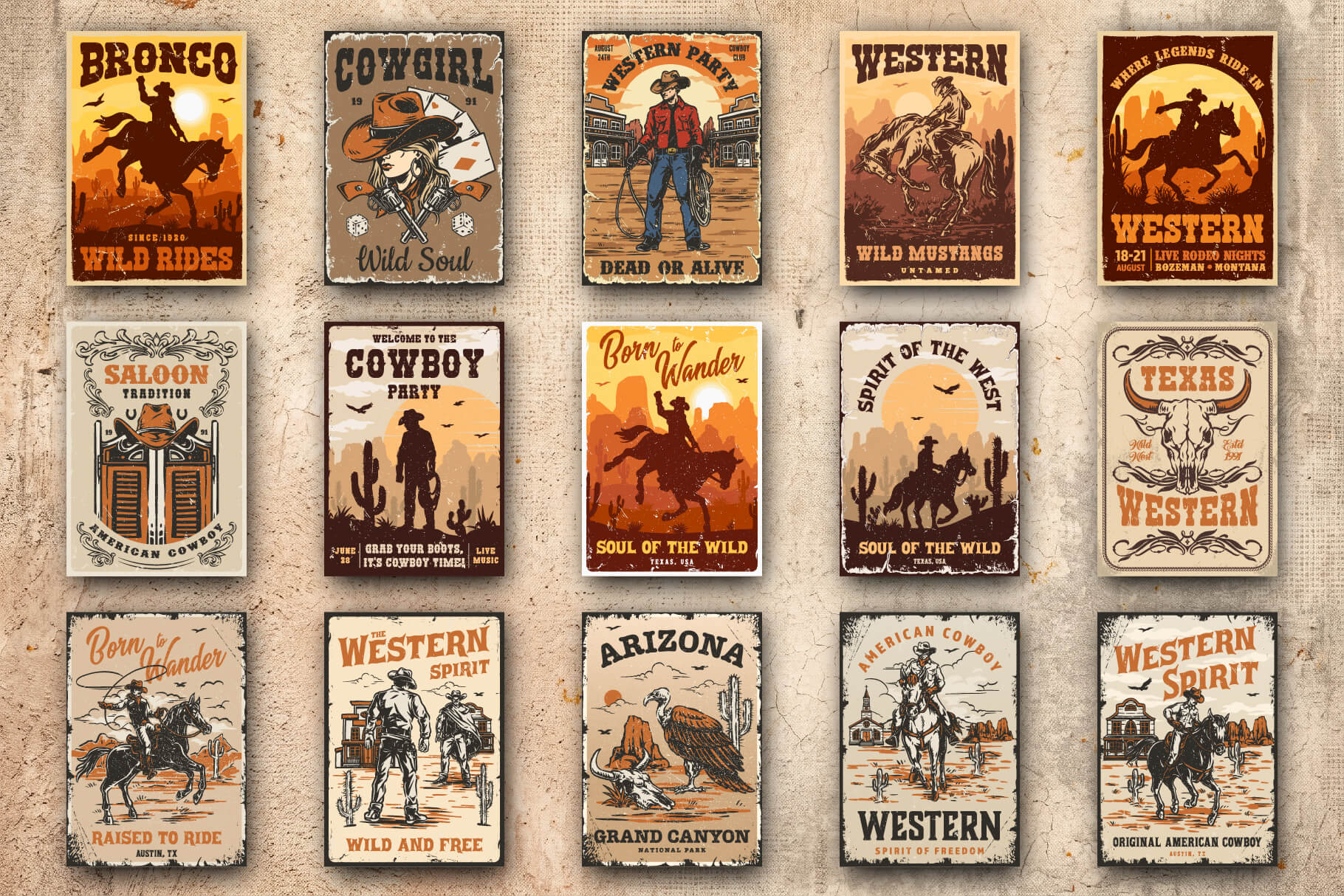 Vintage Western Posters (45)