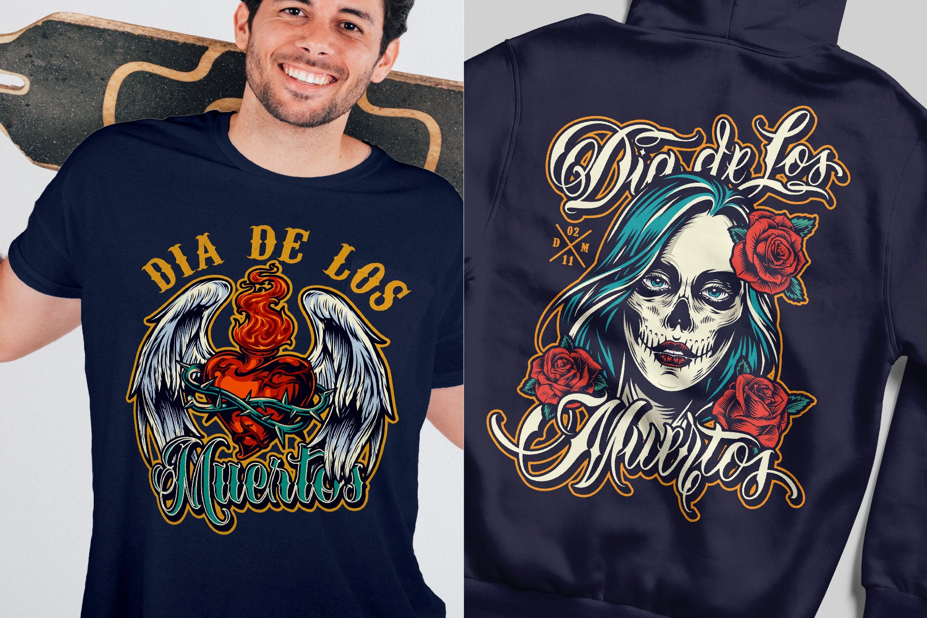 Day Of The Dead Apparel Designs (20)
