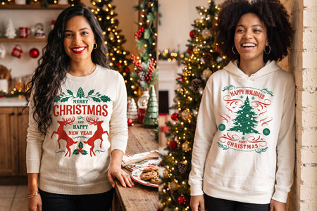 Christmas apparel mockup preview 4