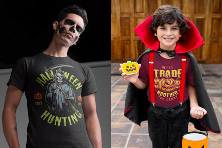 Halloween designs mockups