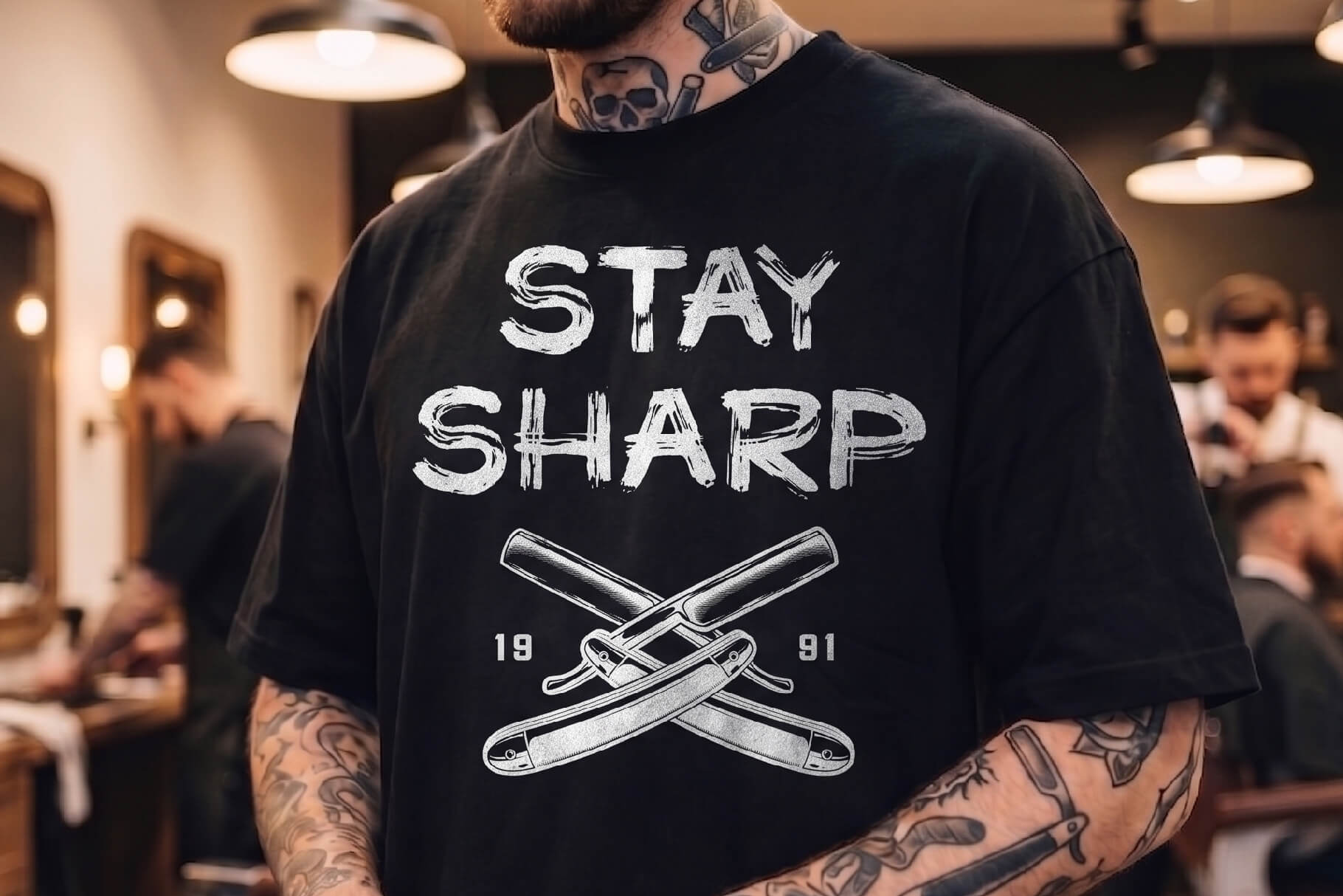 RAZORISED display font – preview 4