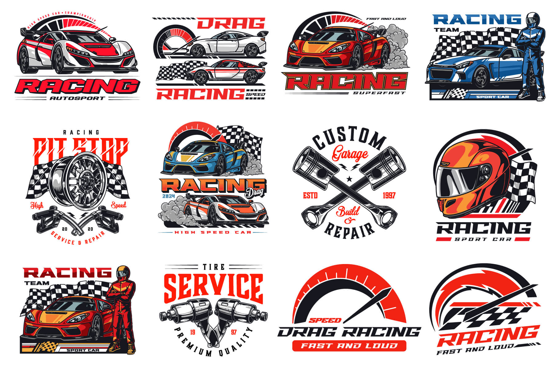Racing Design Templates (50)