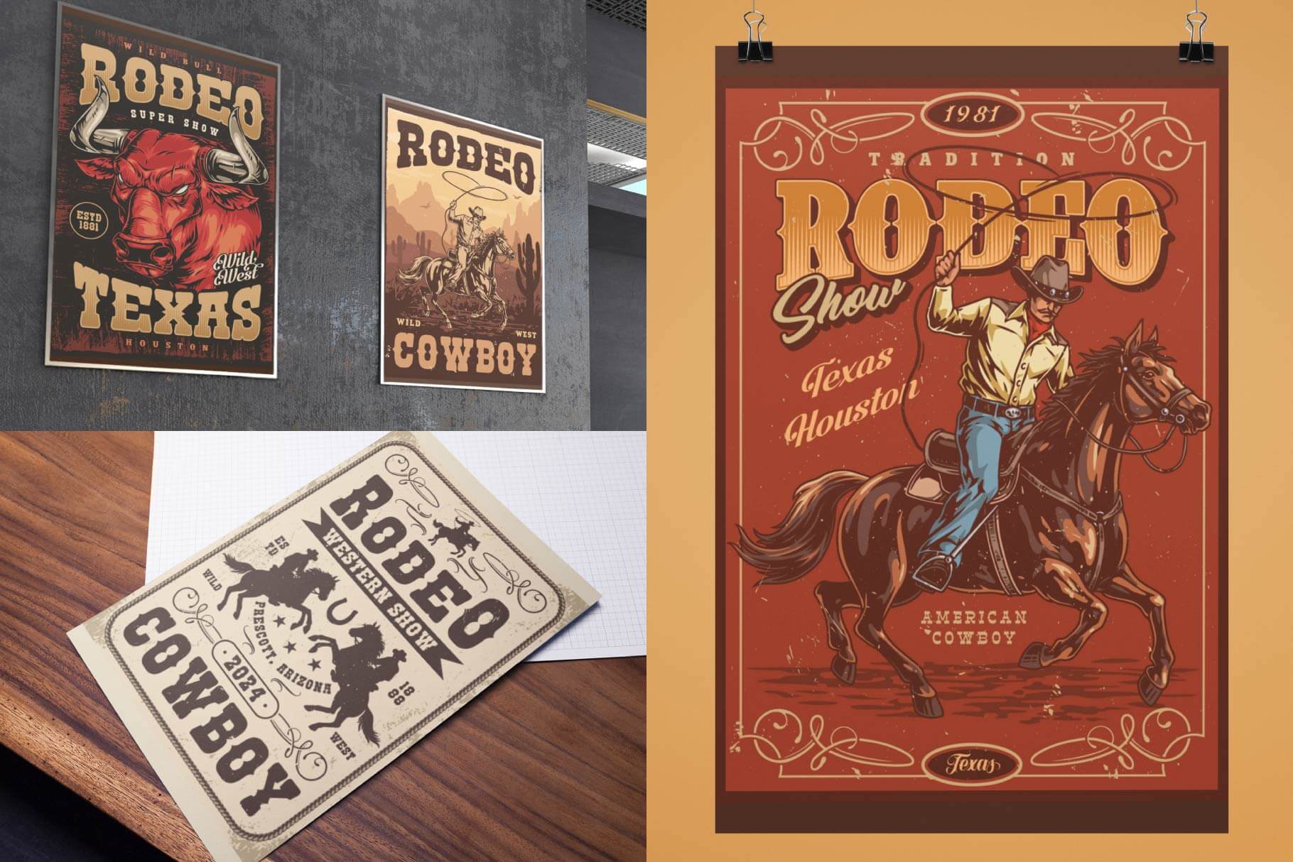 Rodeo Poster Designs (34)
