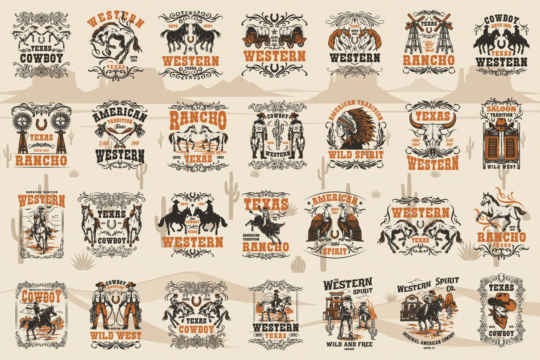 Western badge preview 2