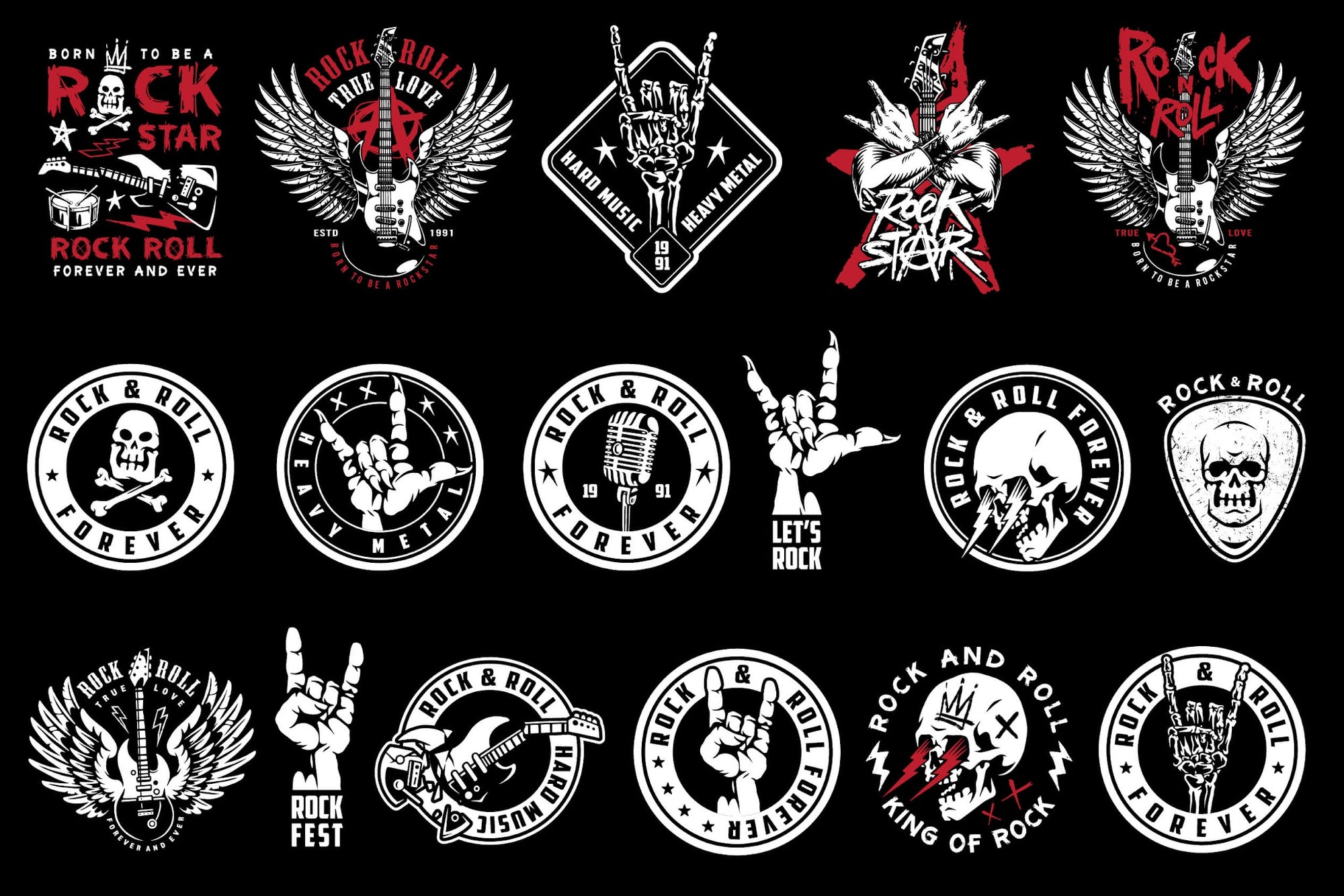 Rock Music Design Templates (55)