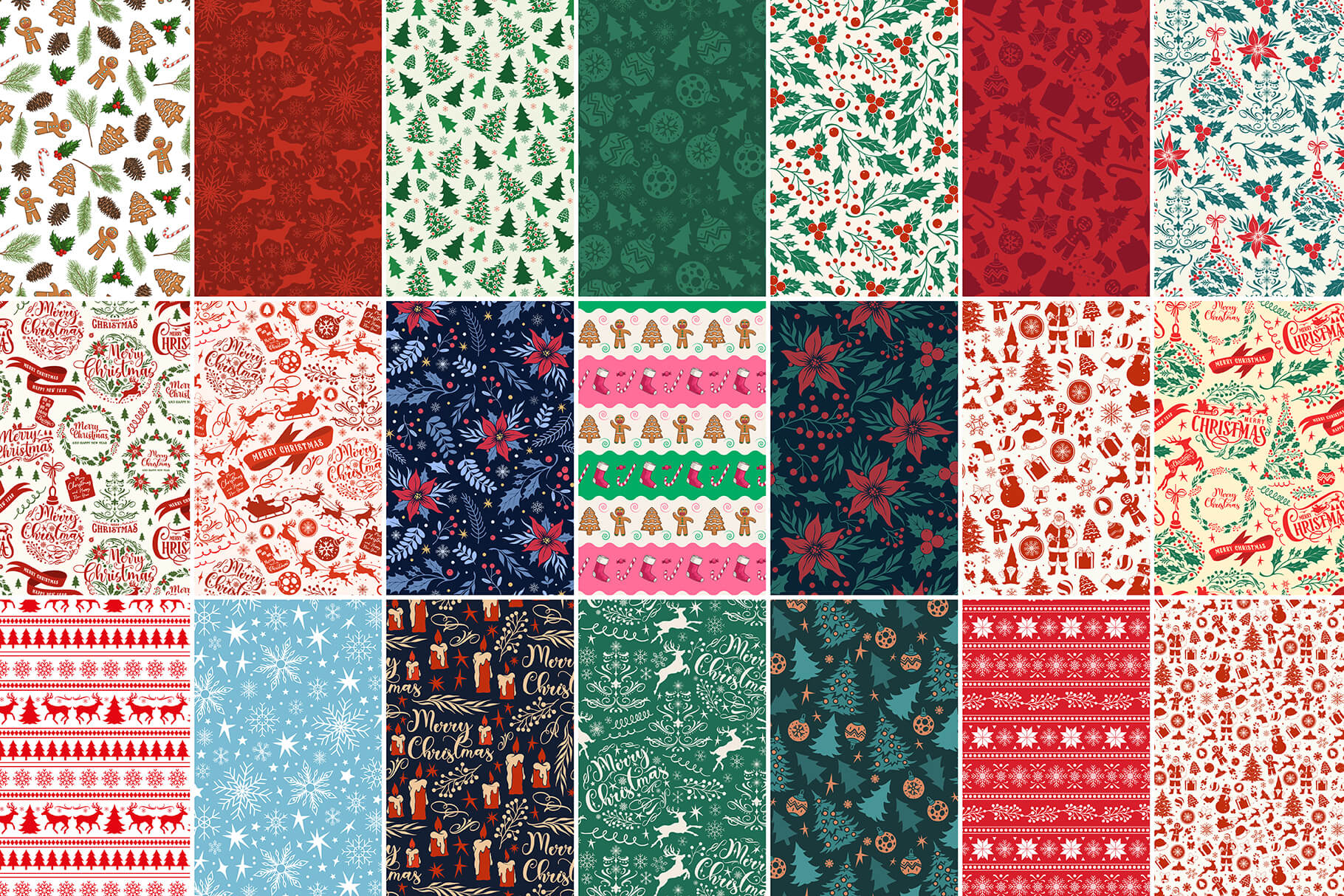 Christmas pattern preview 3