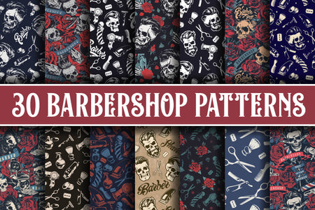 Bold Barbershop patterns – cover