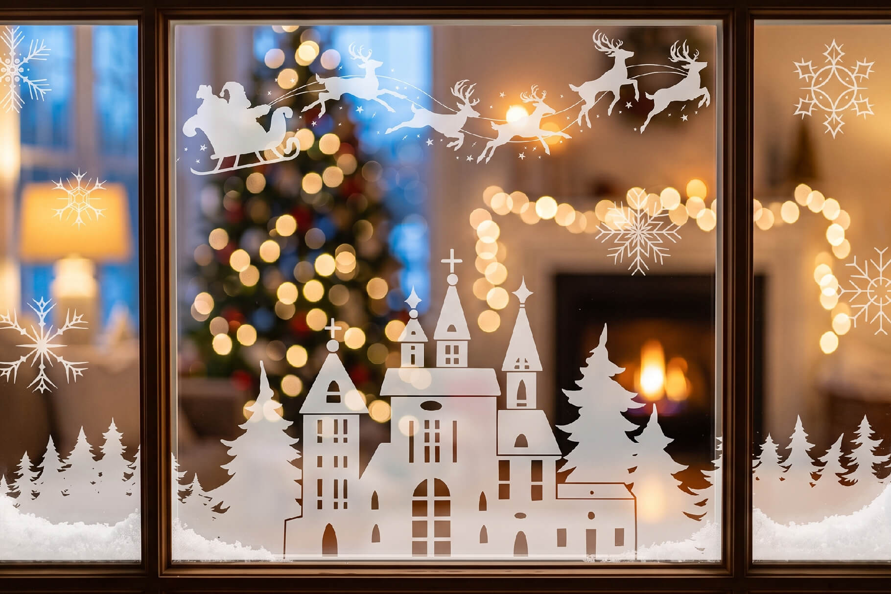 Classic Christmas Vector Silhouettes (107)