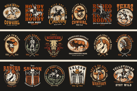 Western badge preview 3
