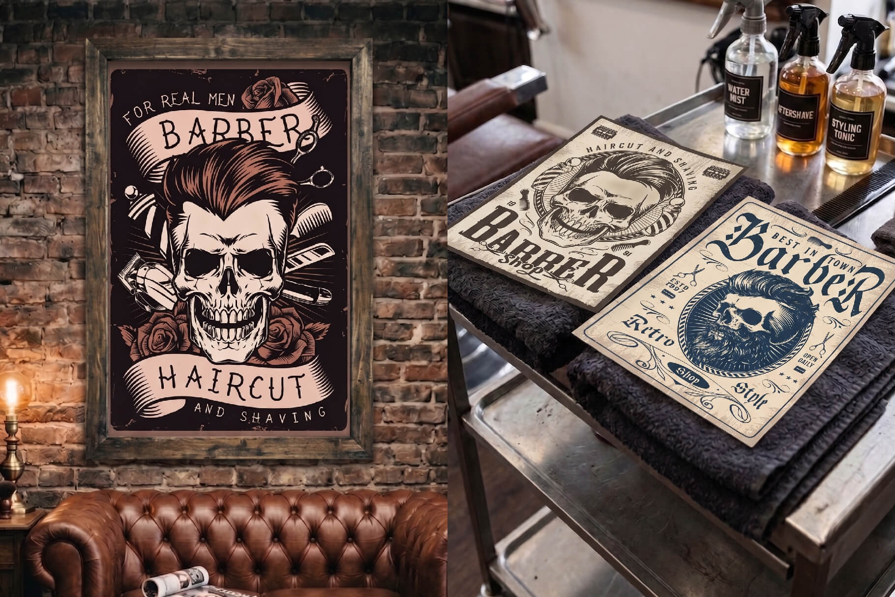 Bold Barbershop posters – preview 4