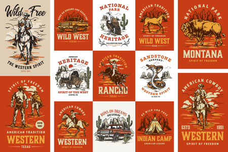 Western badge preview 4