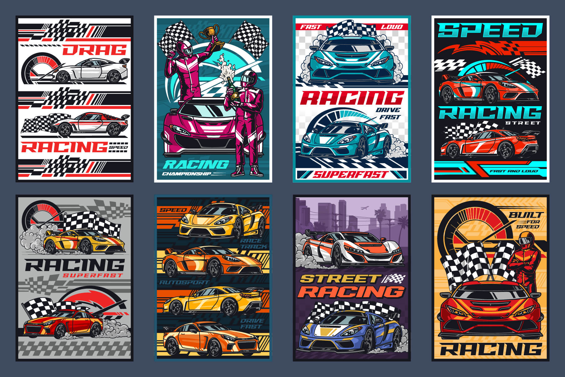 Racing Poster Designs (24)