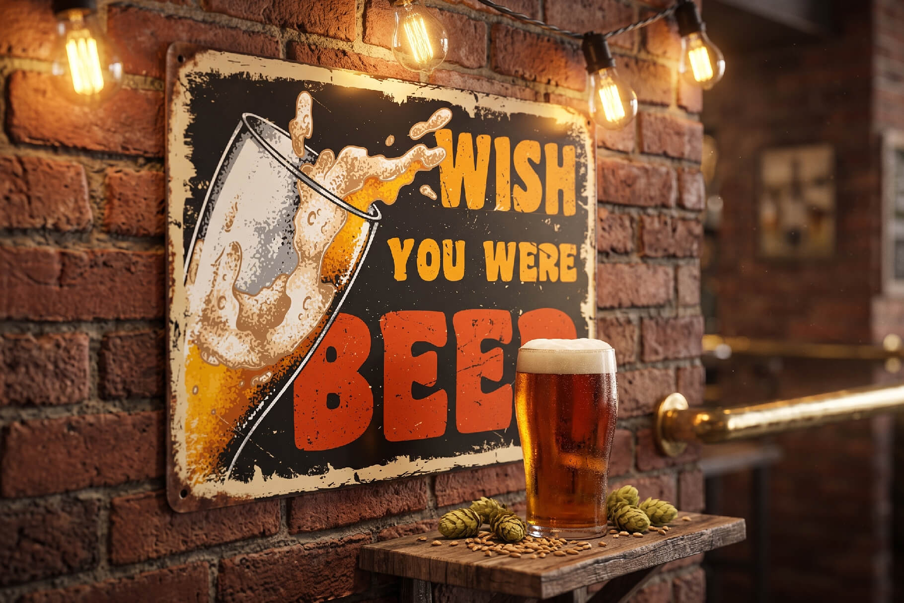 Retro Beer Signs With Quotes (20)