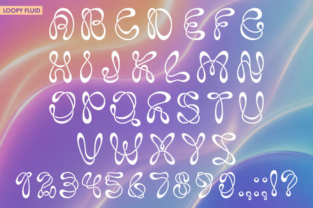 Loop display font – preview 1