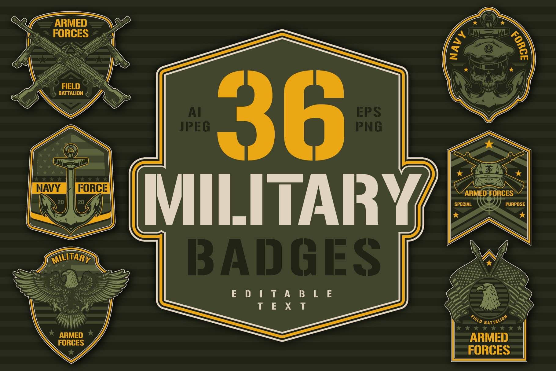 Military Badges (36)