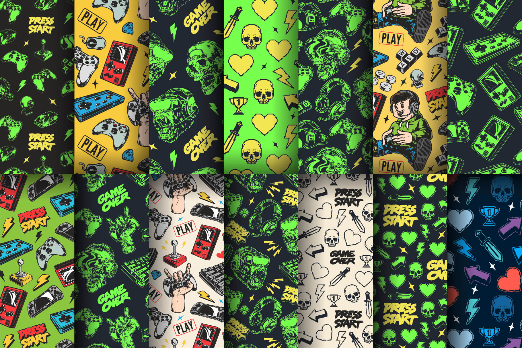 Gaming Pattern Designs (42)