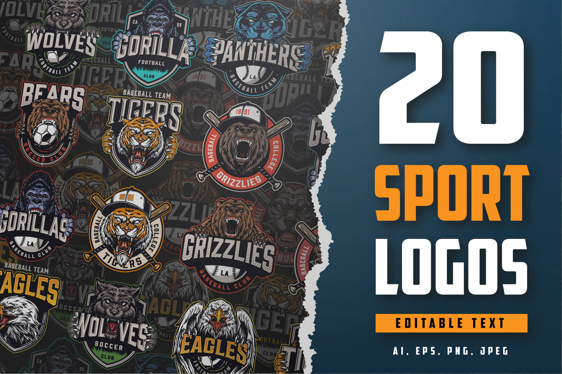 Sport Logo Templates (20)