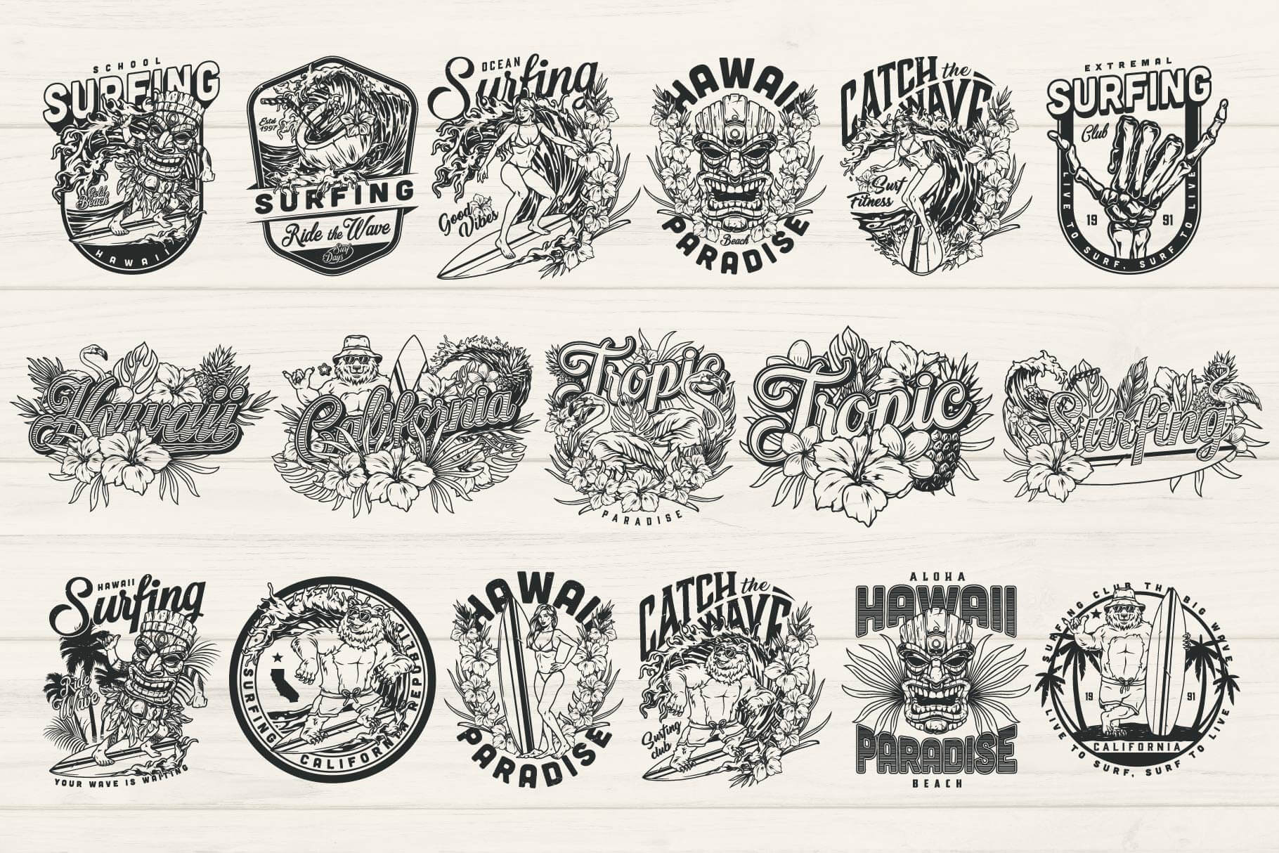 Surfing Design Templates (41)