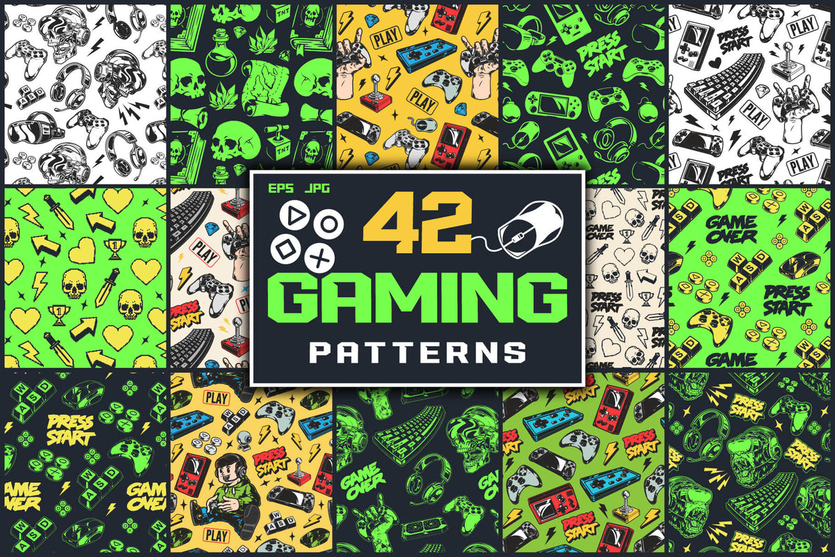 Gaming Pattern Designs cover