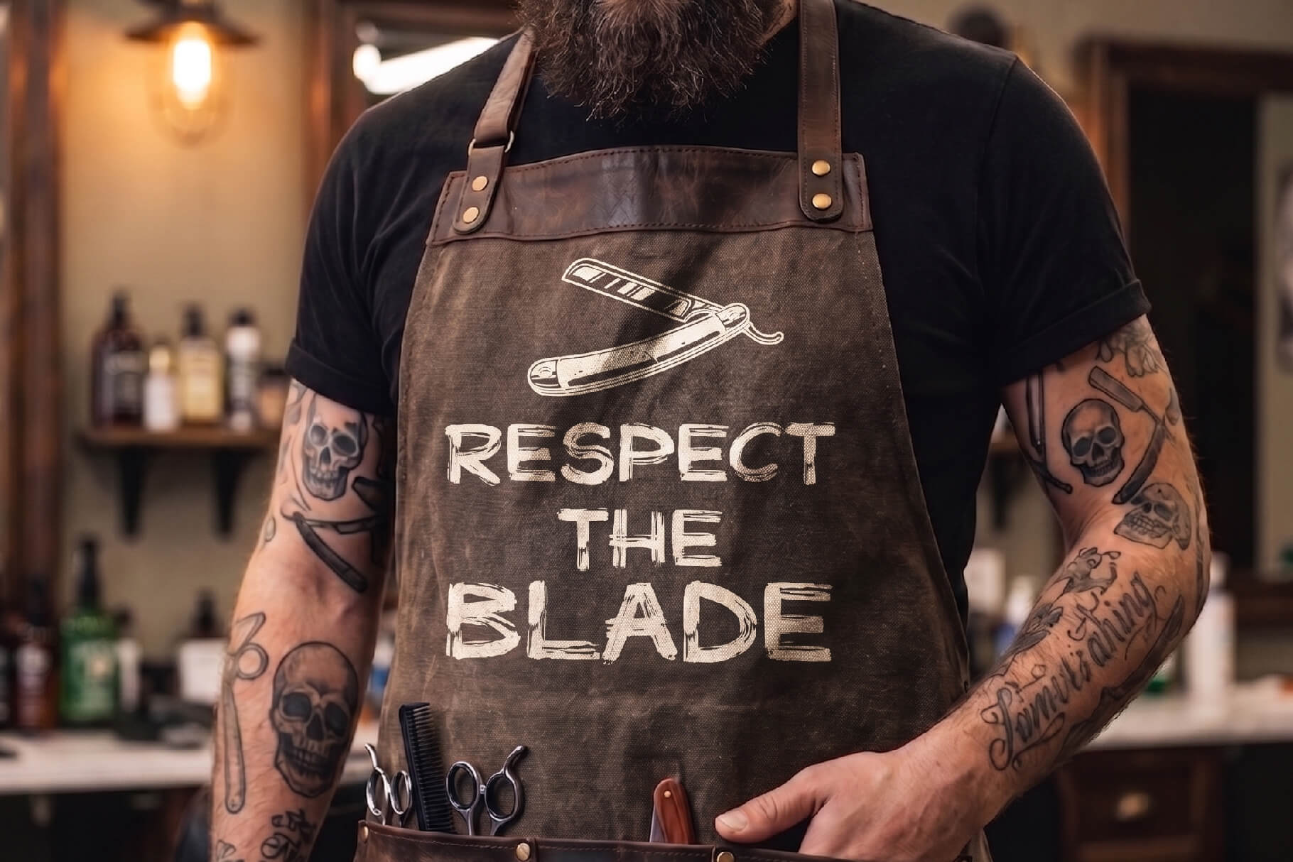 RAZORISED display font – preview 5