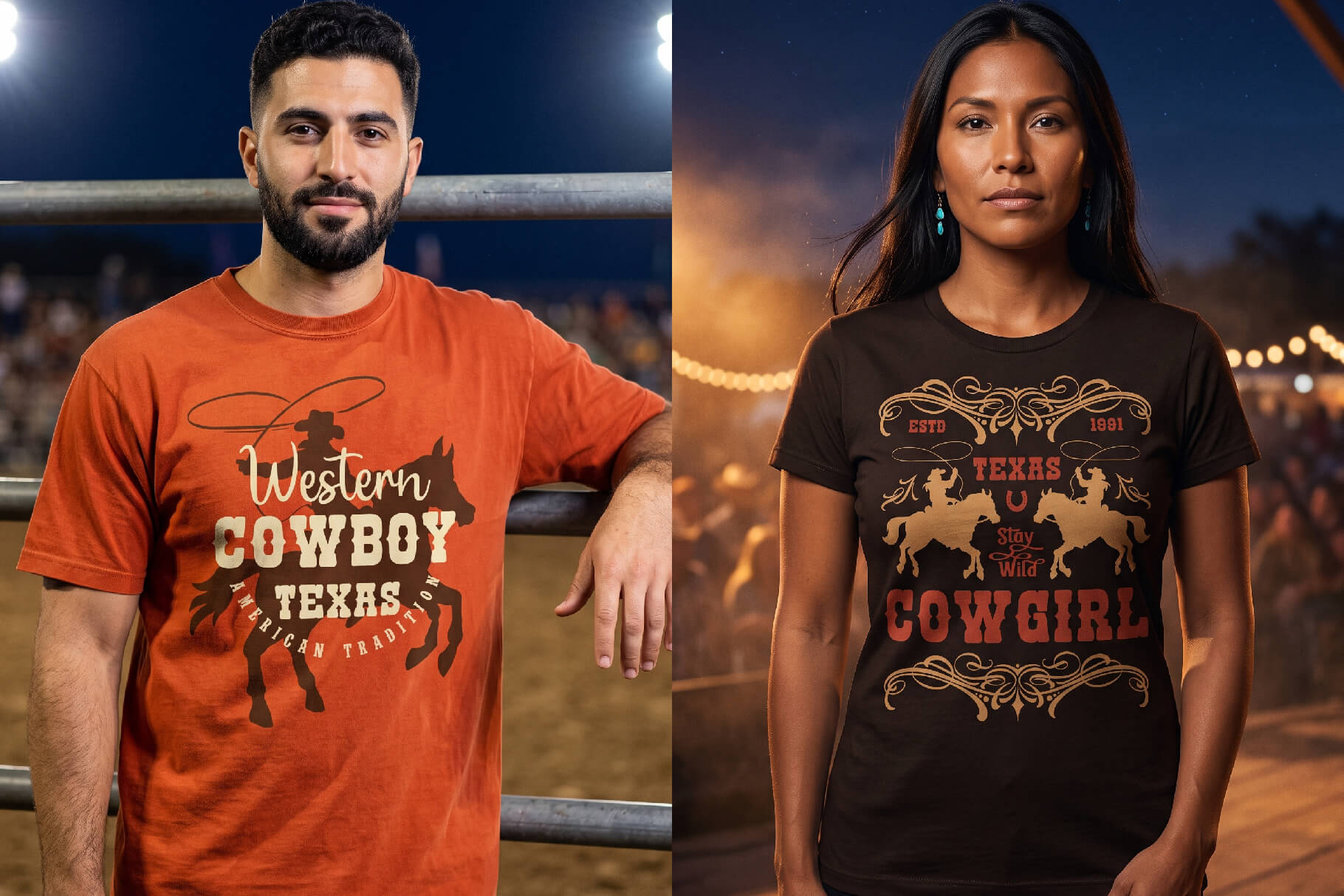 Western Label Design Templates preview 5