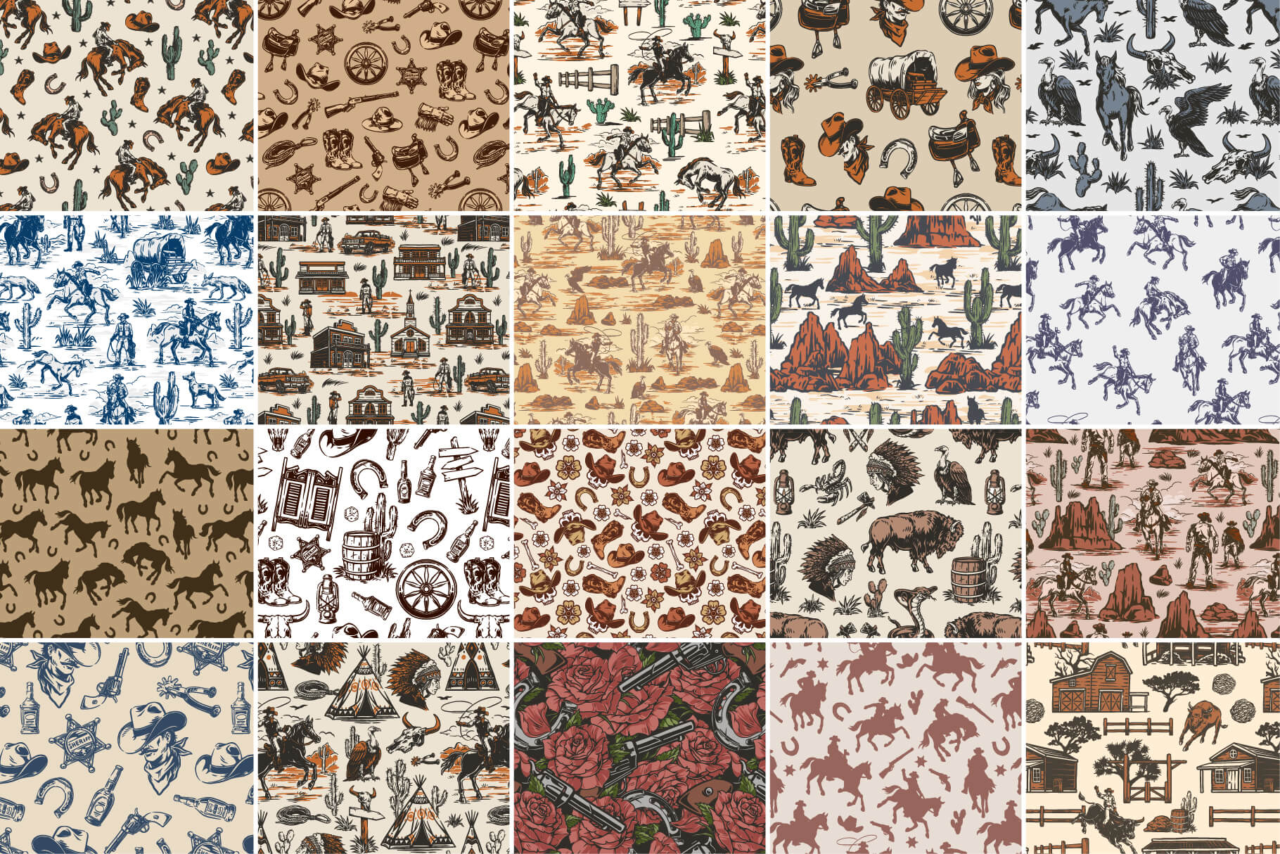 Western pattern preview 1