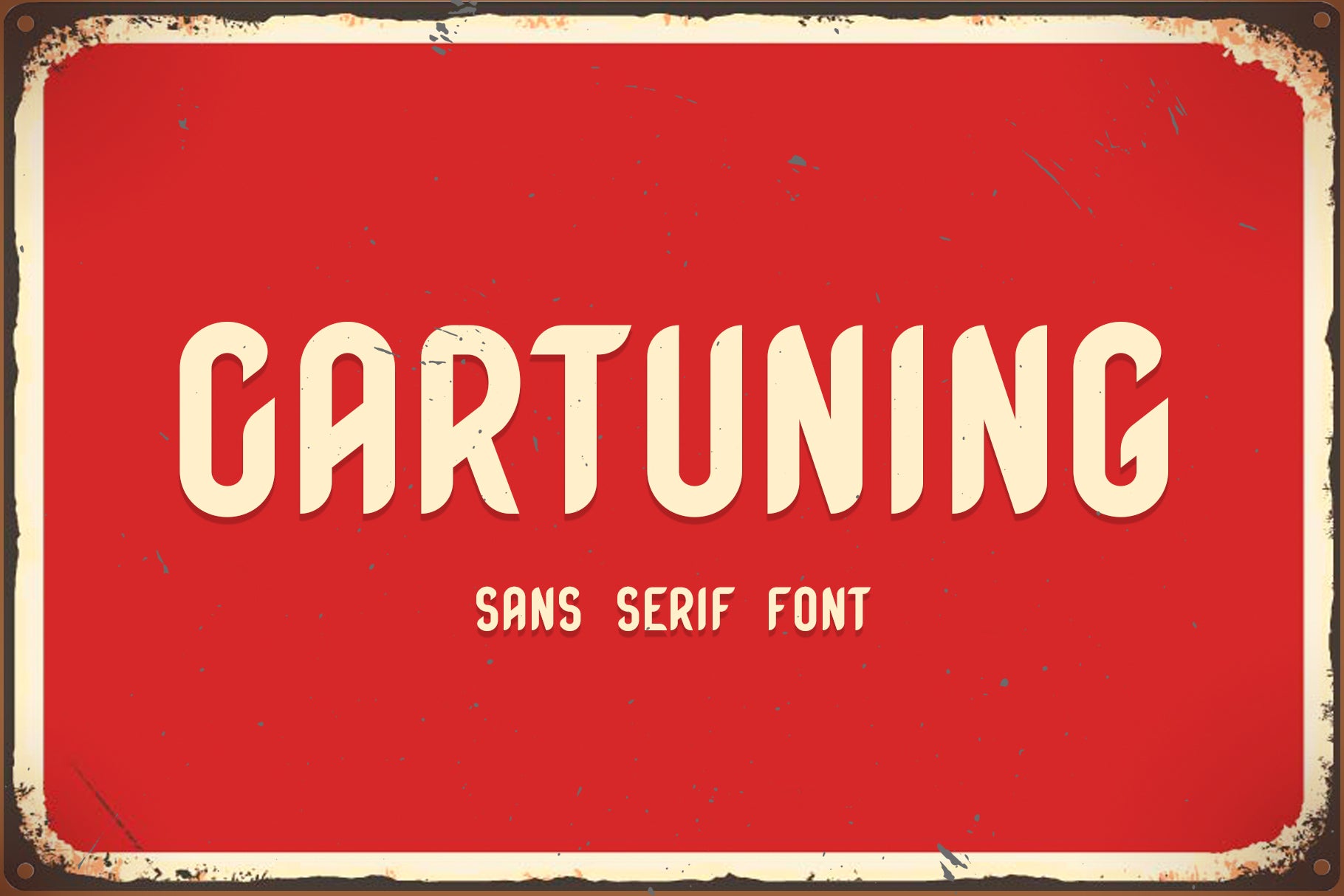 Cartuning Font