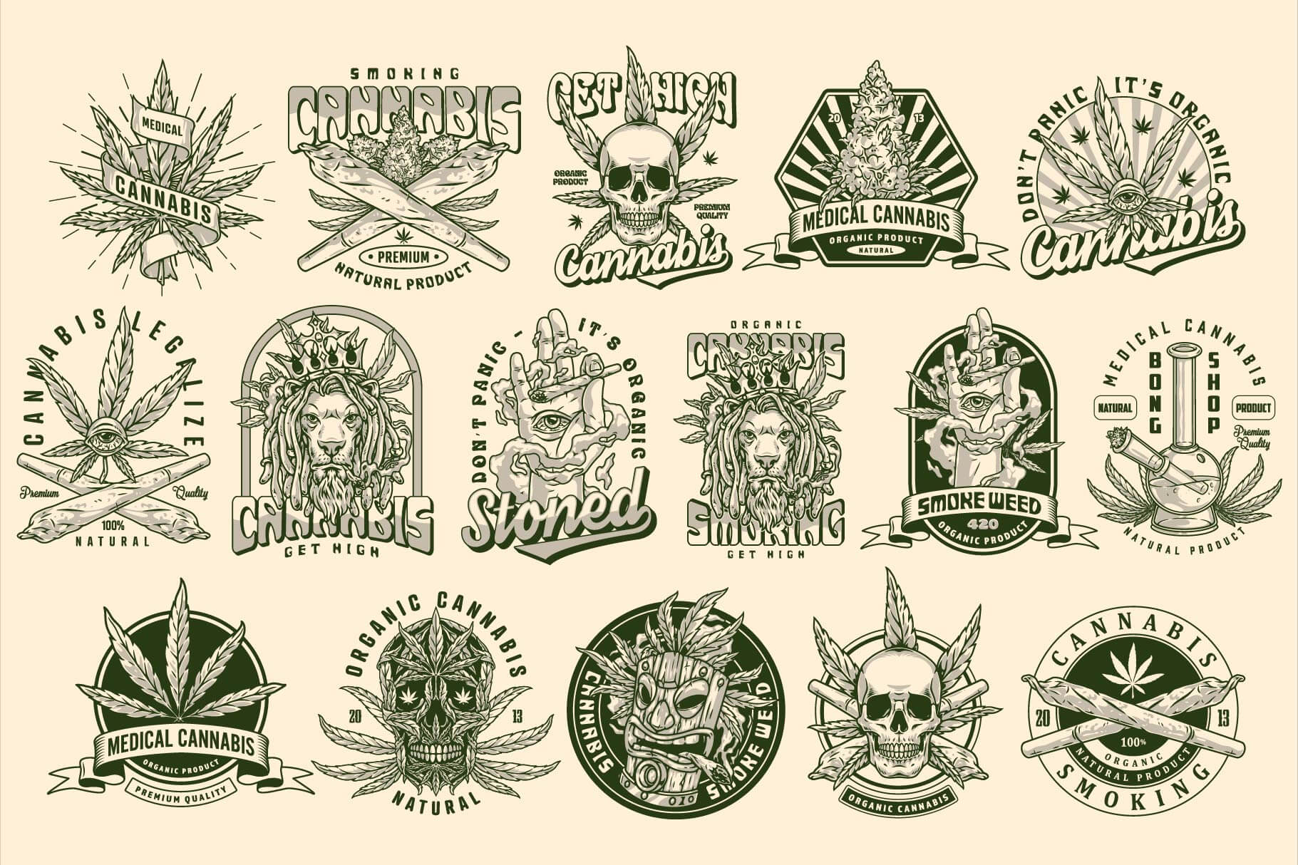 Cannabis Design Templates (32)
