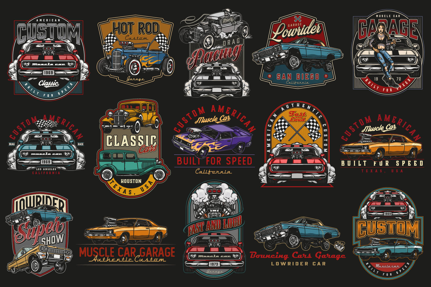 Custom Cars Design Templates (46)